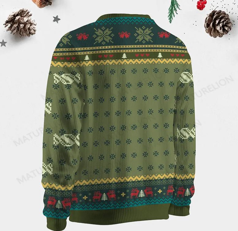 Maturelion Might As Well Sleep Under The Tree Cause We All Know I’m The Gift In The Family Ugly Sweater
