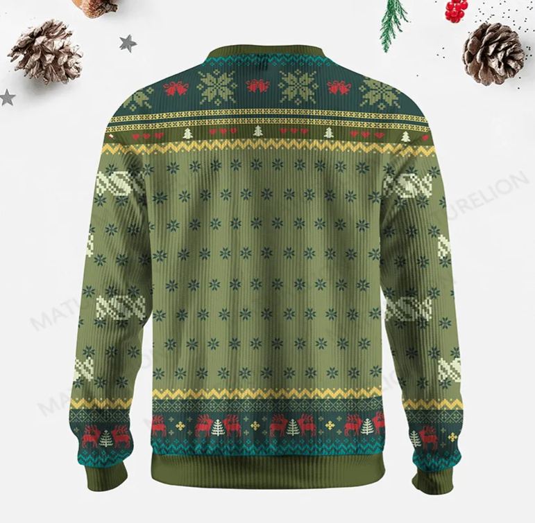 Maturelion Might As Well Sleep Under The Tree Cause We All Know I’m The Gift In The Family Ugly Sweater