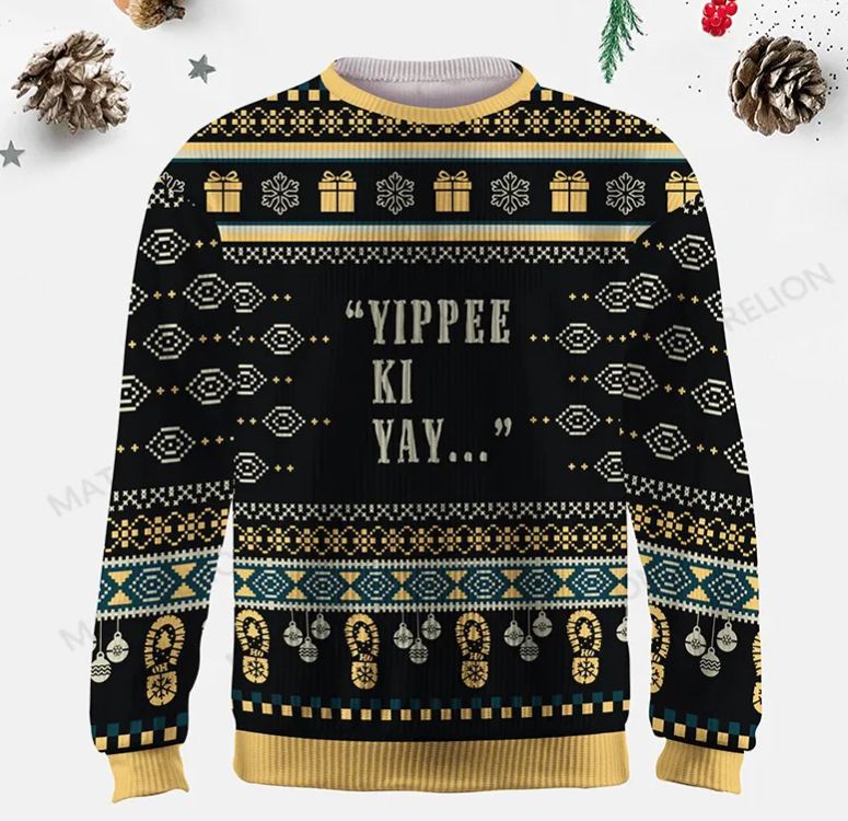 Maturelion Yippee-Ki-Yay Ugly Sweater