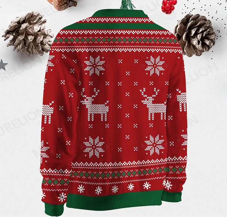 Maturelion My Mom Didn't Raise A Dummy, And If She Did It Was My Brother Ugly Sweater