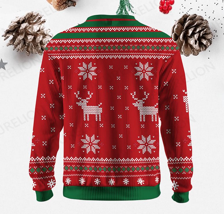 Maturelion My Mom Didn't Raise A Dummy, And If She Did It Was My Brother Ugly Sweater