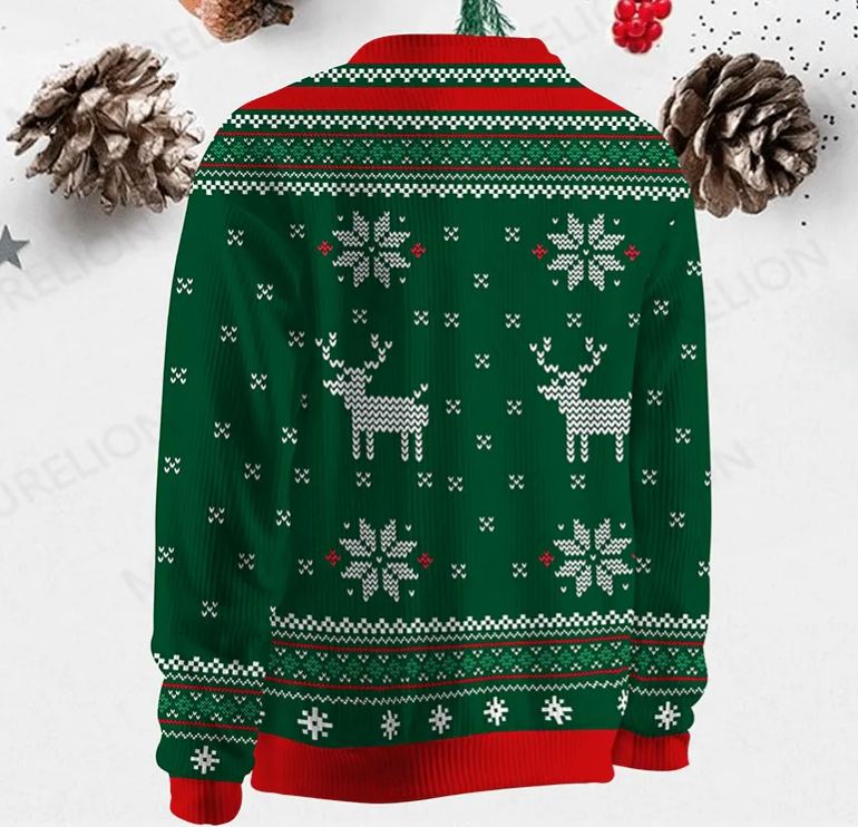 Maturelion My Mom Didn't Raise A Dummy, And If She Did It Was My Brother Ugly Sweater