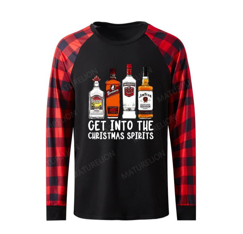 Maturelion Get Into Tue Curistmas Spirits Pyjamas