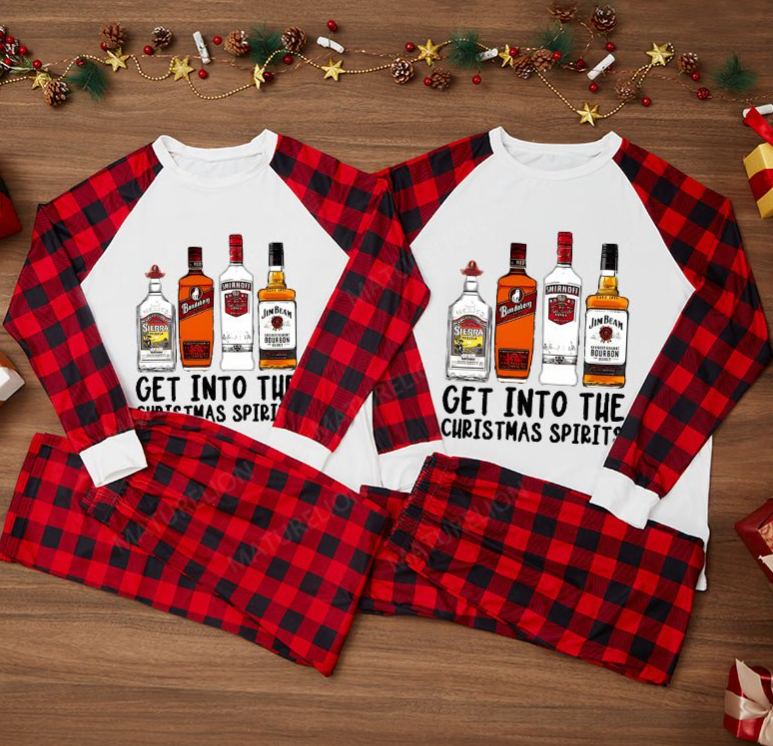 Maturelion Get Into Tue Curistmas Spirits Pyjamas