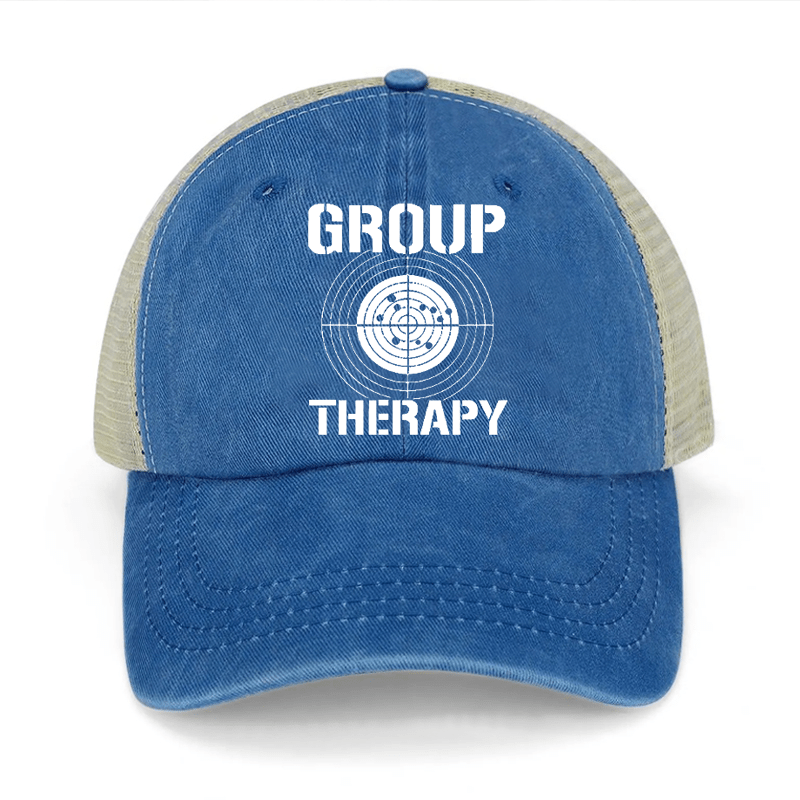 Group Therapy Washed Denim Trucker Hat
