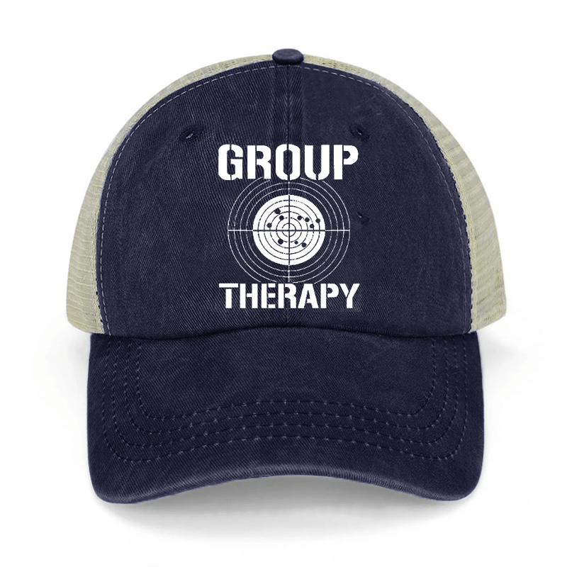 Group Therapy Washed Denim Trucker Hat