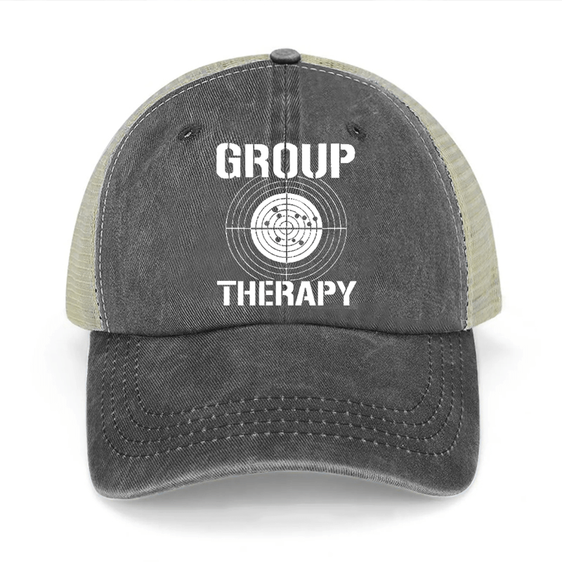 Group Therapy Washed Denim Trucker Hat