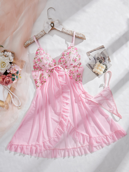 Embroidered nightgown#5