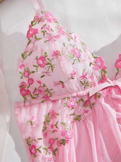 Embroidered nightgown#5