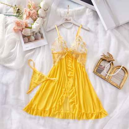 Embroidered nightgown#6