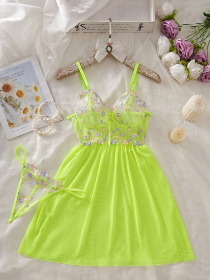 Embroidered nightgown#4