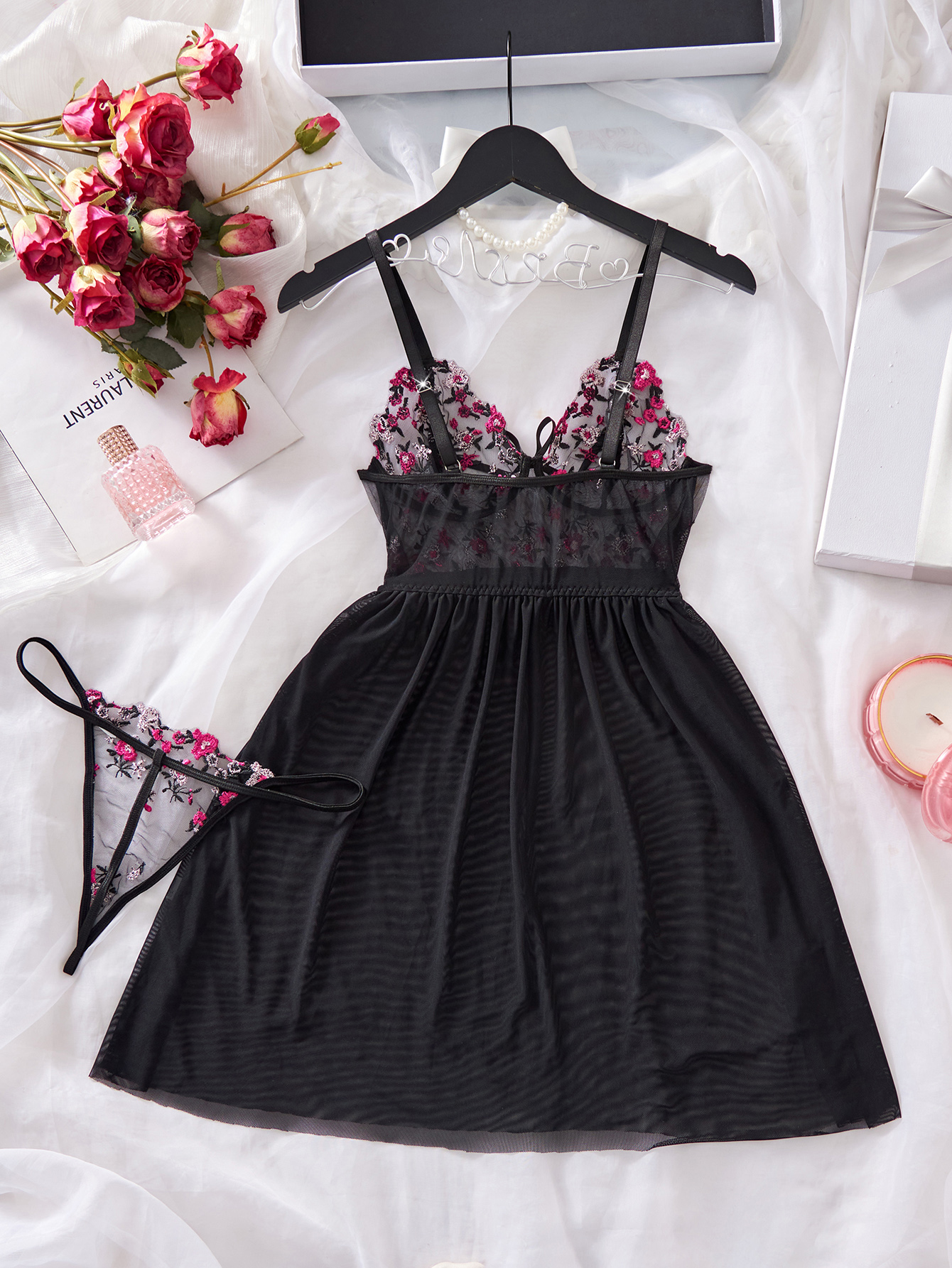 Embroidered nightgown#2