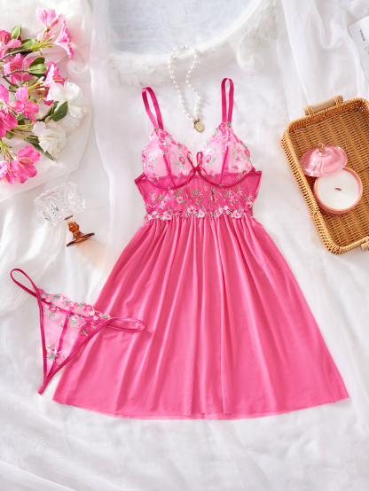 Embroidered nightgown#3