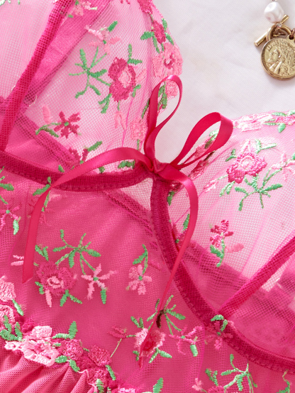 Embroidered nightgown#3