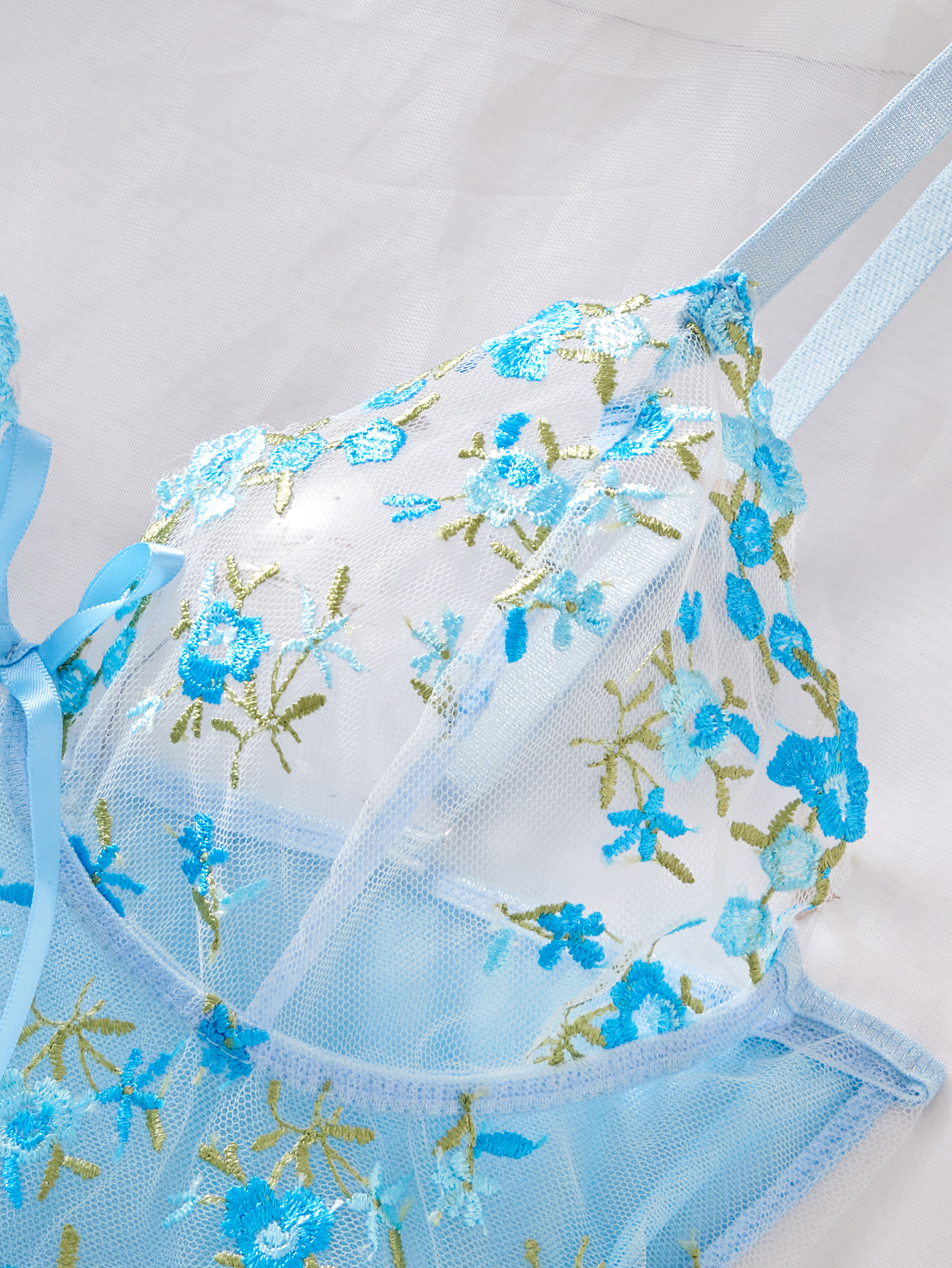 Embroidered nightgown#1