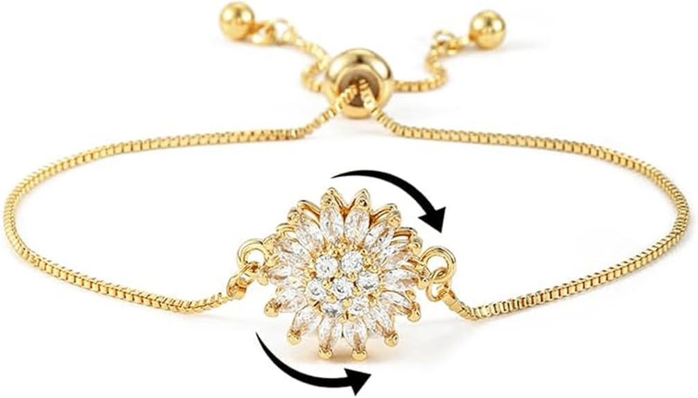 🎁Mother's Day Sale 🌻Sunflower Mood Bracelet-POIULTD