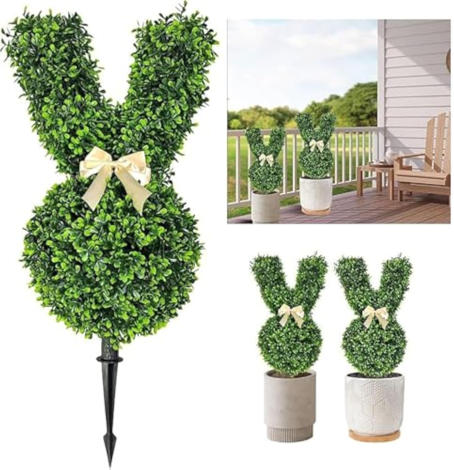 🔥Easter Special Sale🐰Farmhouse bunny decoration for front door