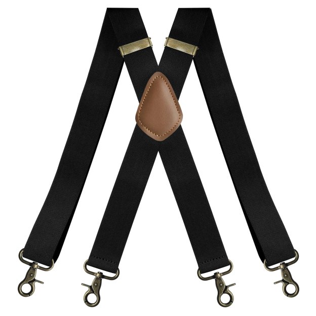 Leather Suspenders for handsome & Love-POIULTD