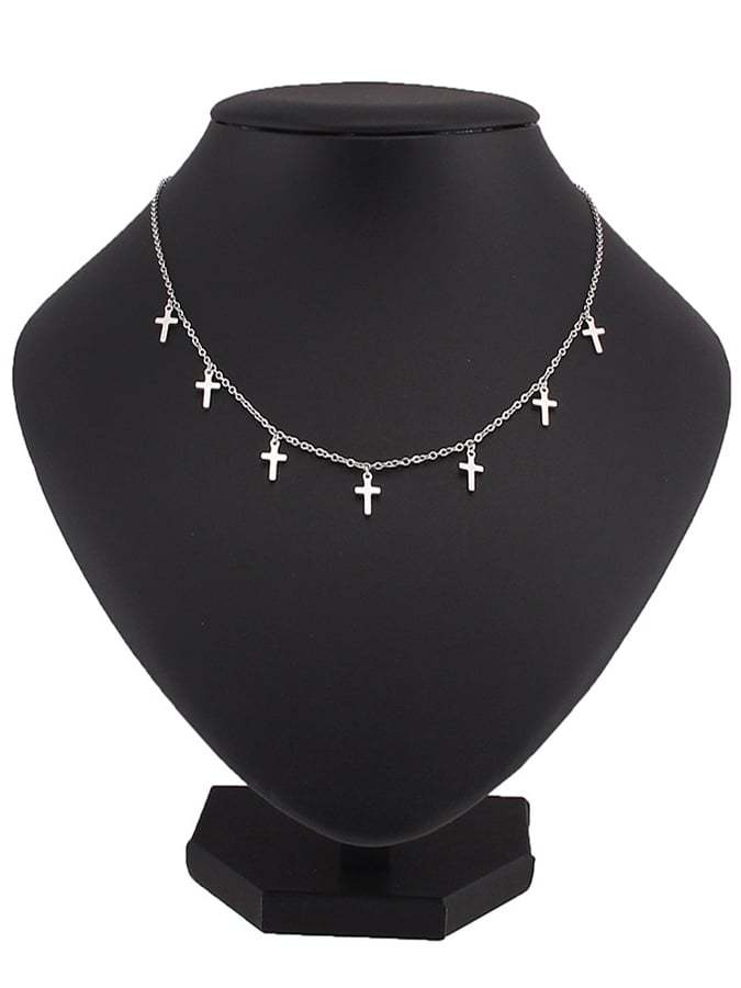 Women's Faith Cross Necklace-POIULTD