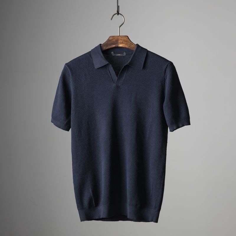 KNITTED POLO SHIRT-POIULTD