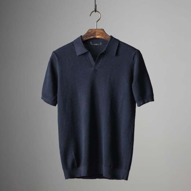 KNITTED POLO SHIRT-POIULTD