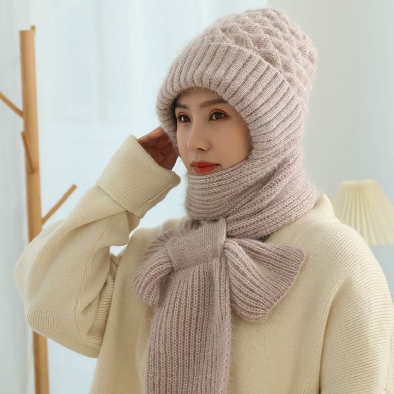 CHRISTMAS SALE🎄 -49% OFF - Integrated Ear Protection Windproof Cap Scarf