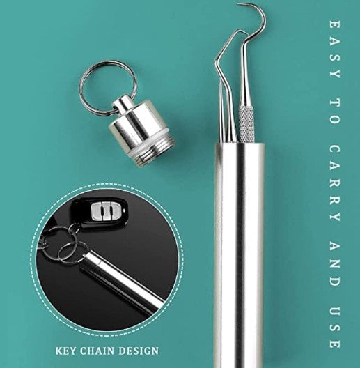 🔥Stainless Steel Toothpick Set 7pcs-POIULTD