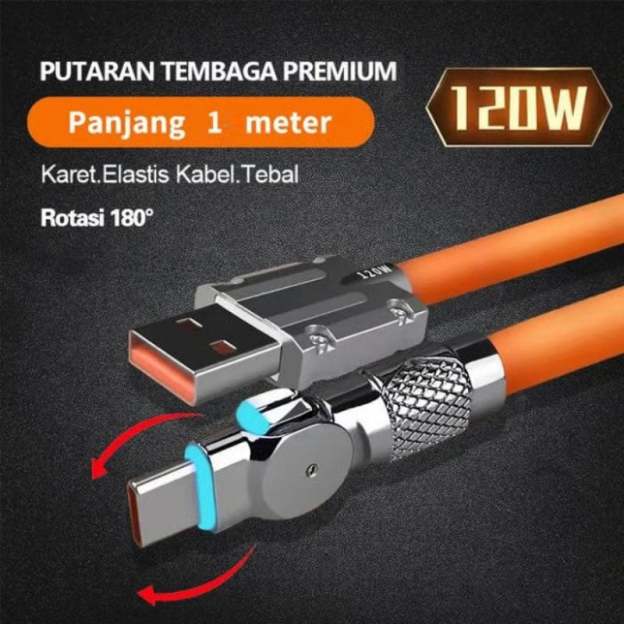 ⚡540° Rotating Streamer Data Cable-POIULTD