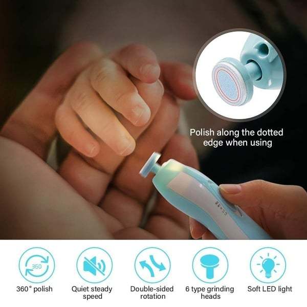 🔥Premium LED Baby Nail Trimmer Set-POIULTD