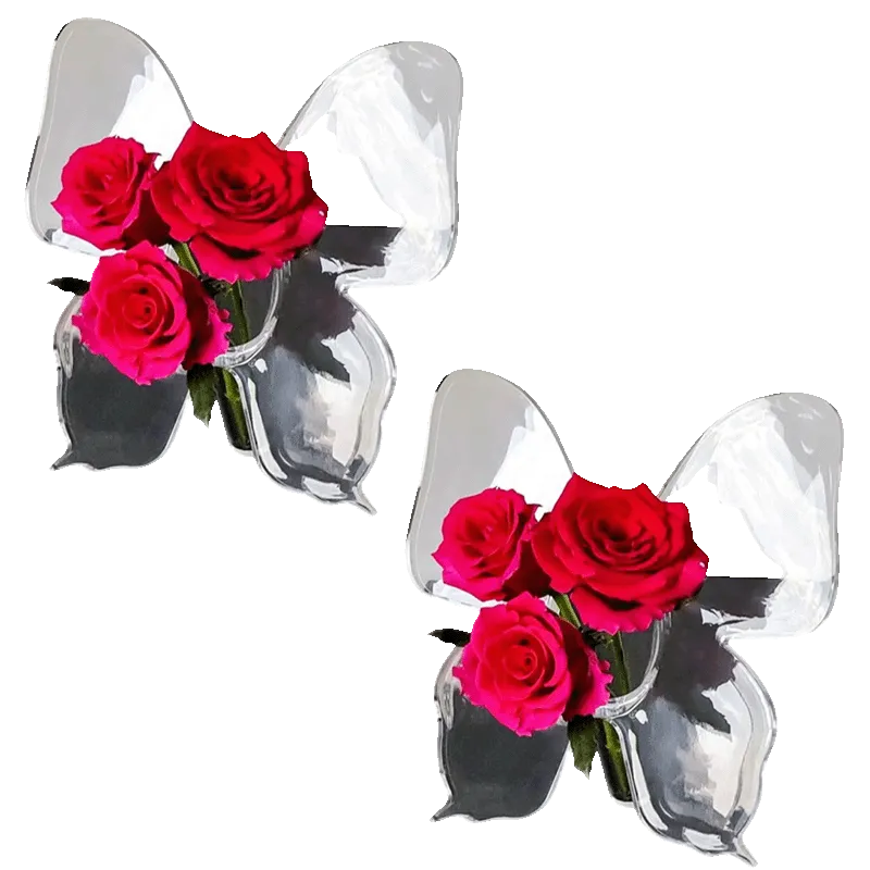 3x Bloomfly Vase-POIULTD