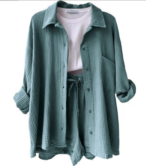 Zweiteiliger Langarmshirt-Damen-Freizeitanzug für Damen-POIULTD