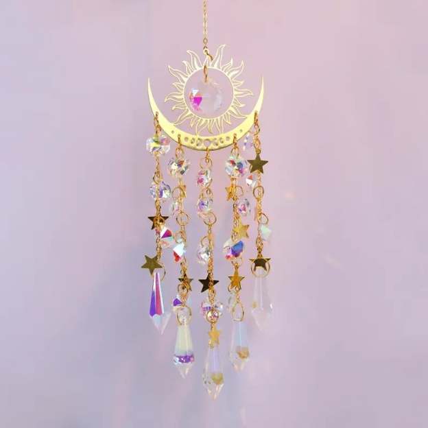 ✨Crystal Sun Catcher, lndoor Outdoor Decor for Window Bedroom Courtyard Garden☪️-POIULTD