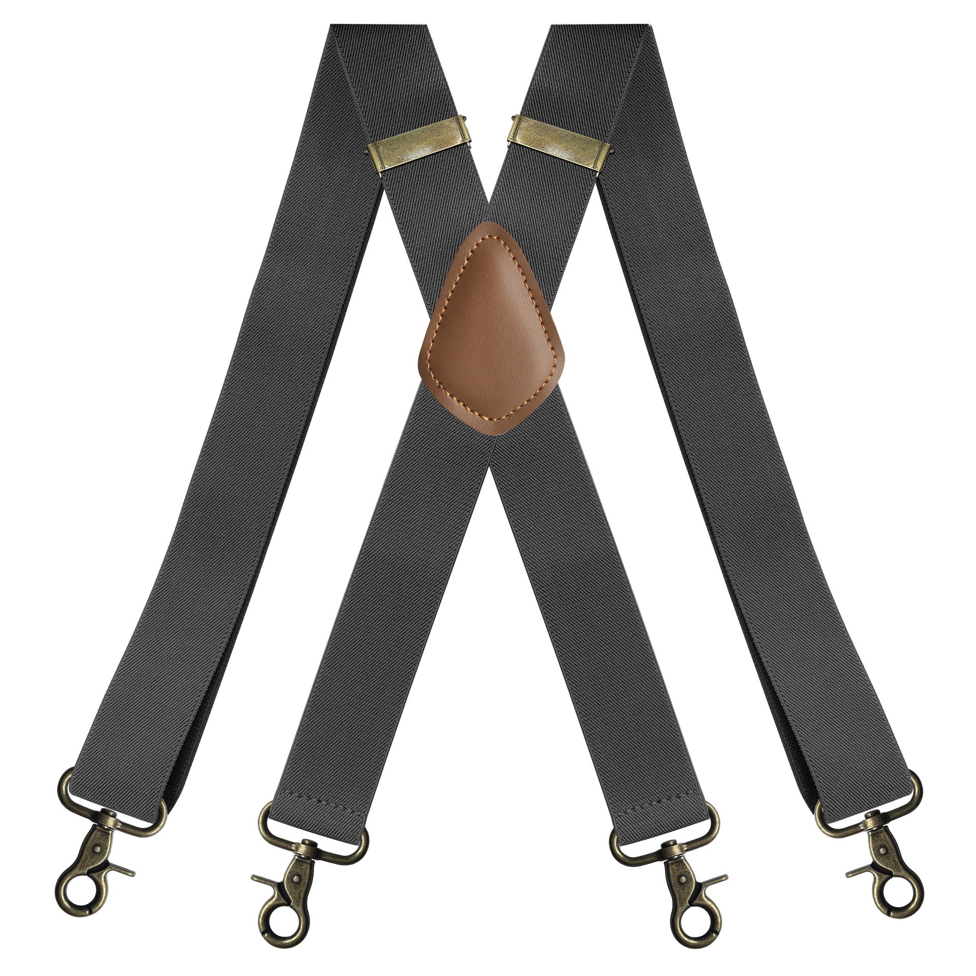 Leather Suspenders for handsome & Love-POIULTD