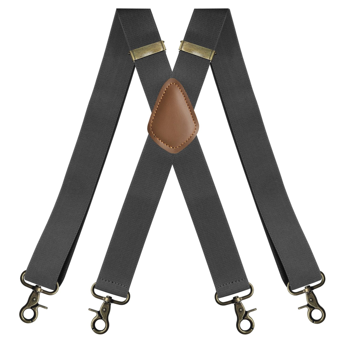 Leather Suspenders for handsome & Love-POIULTD