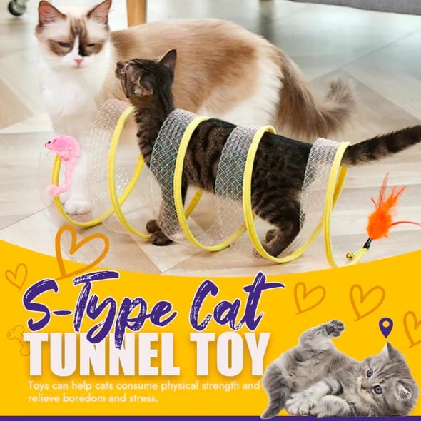 Hot Sale🐈Folded cat tunnel🔥Buy 2 Get 1 Free🔥-POIULTD