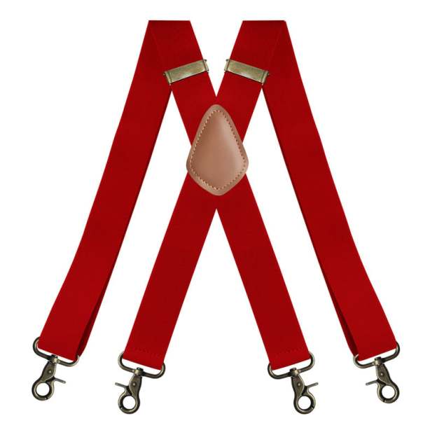 Leather Suspenders for handsome & Love-POIULTD