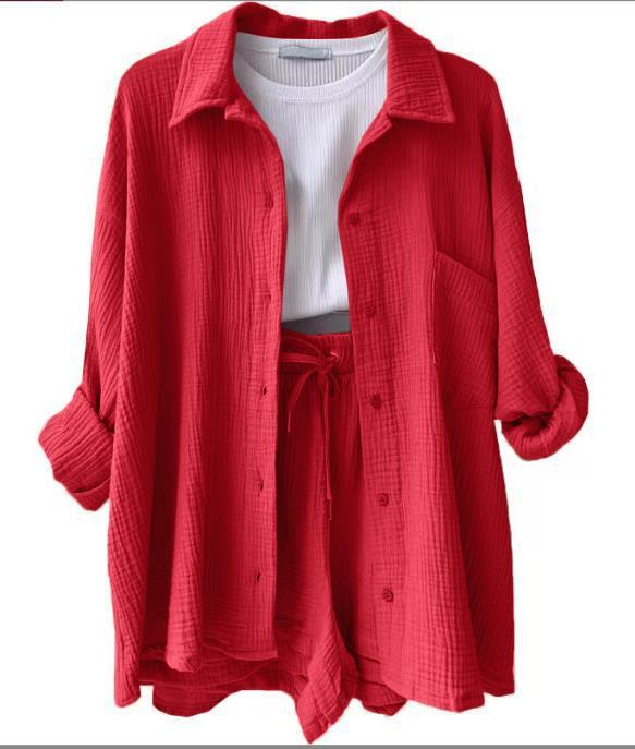 Zweiteiliger Langarmshirt-Damen-Freizeitanzug für Damen-POIULTD