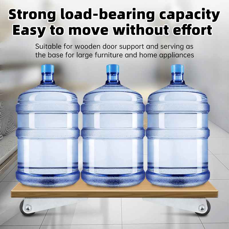 🚪 Door Long Bracket Swivel Castors Wheels ⚙️-POIULTD