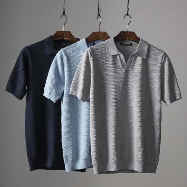 KNITTED POLO SHIRT-POIULTD