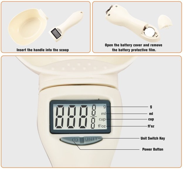 🔥Last Day Promotion - 49% OFF🎁Food Measuring Scoop Scale