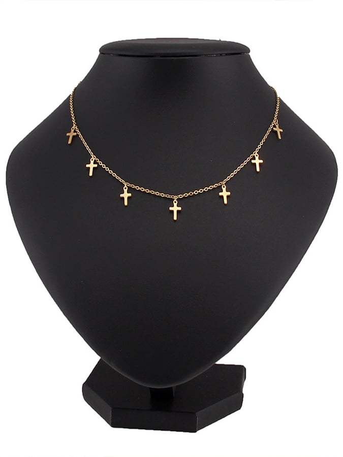 Women's Faith Cross Necklace-POIULTD