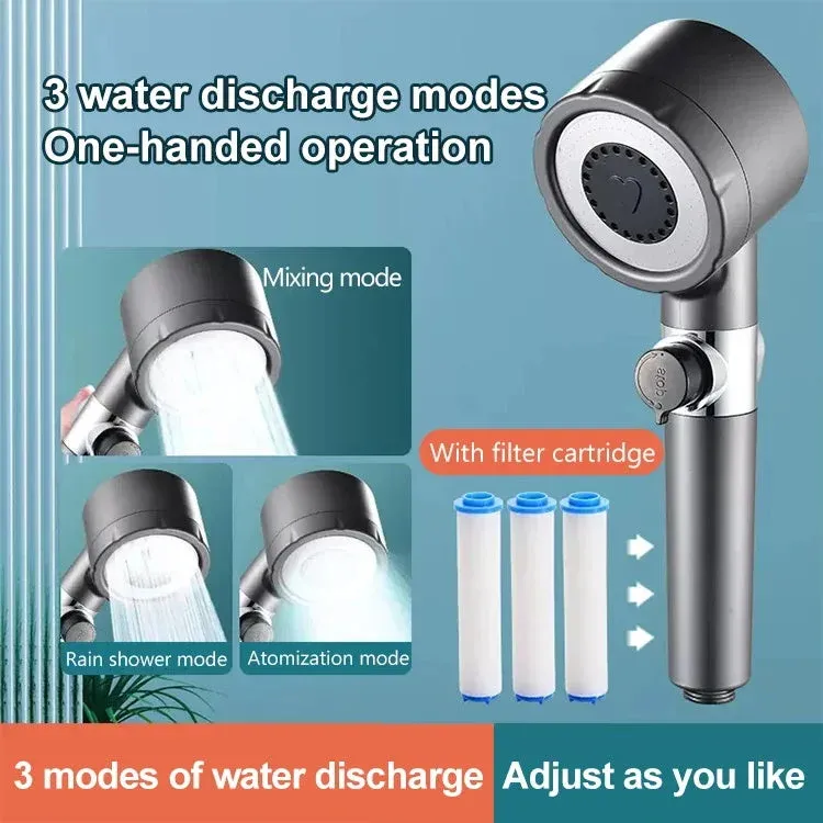 🚀HOT SALE -- 3 Modles Adjustment High Pressure Water Massage Shower