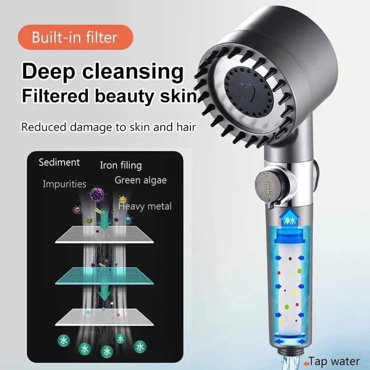 🚀HOT SALE -- 3 Modles Adjustment High Pressure Water Massage Shower