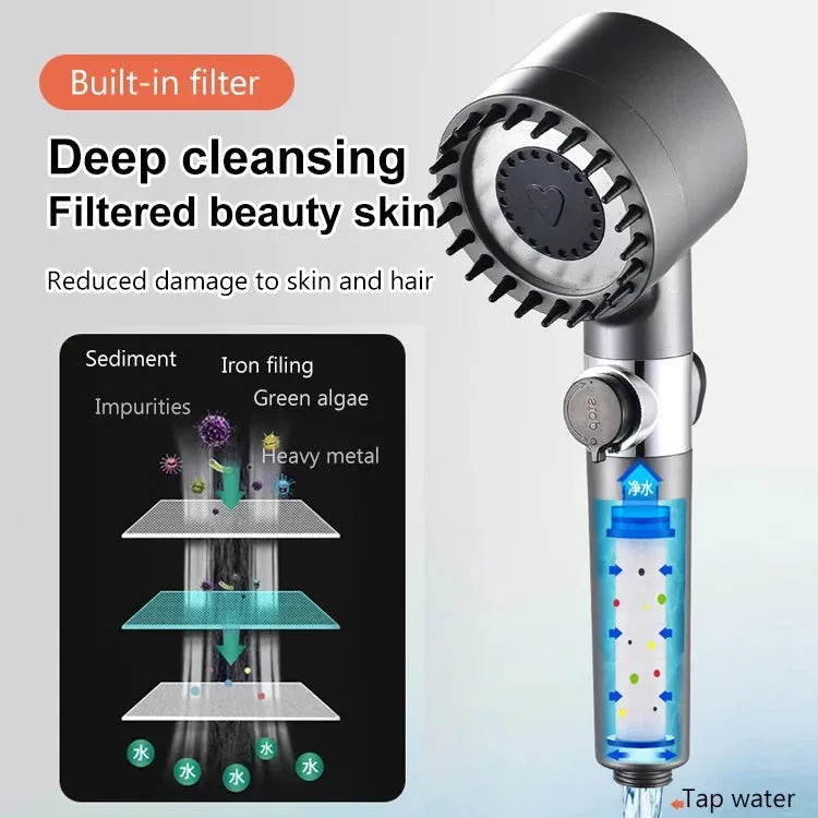 🚀HOT SALE -- 3 Modles Adjustment High Pressure Water Massage Shower