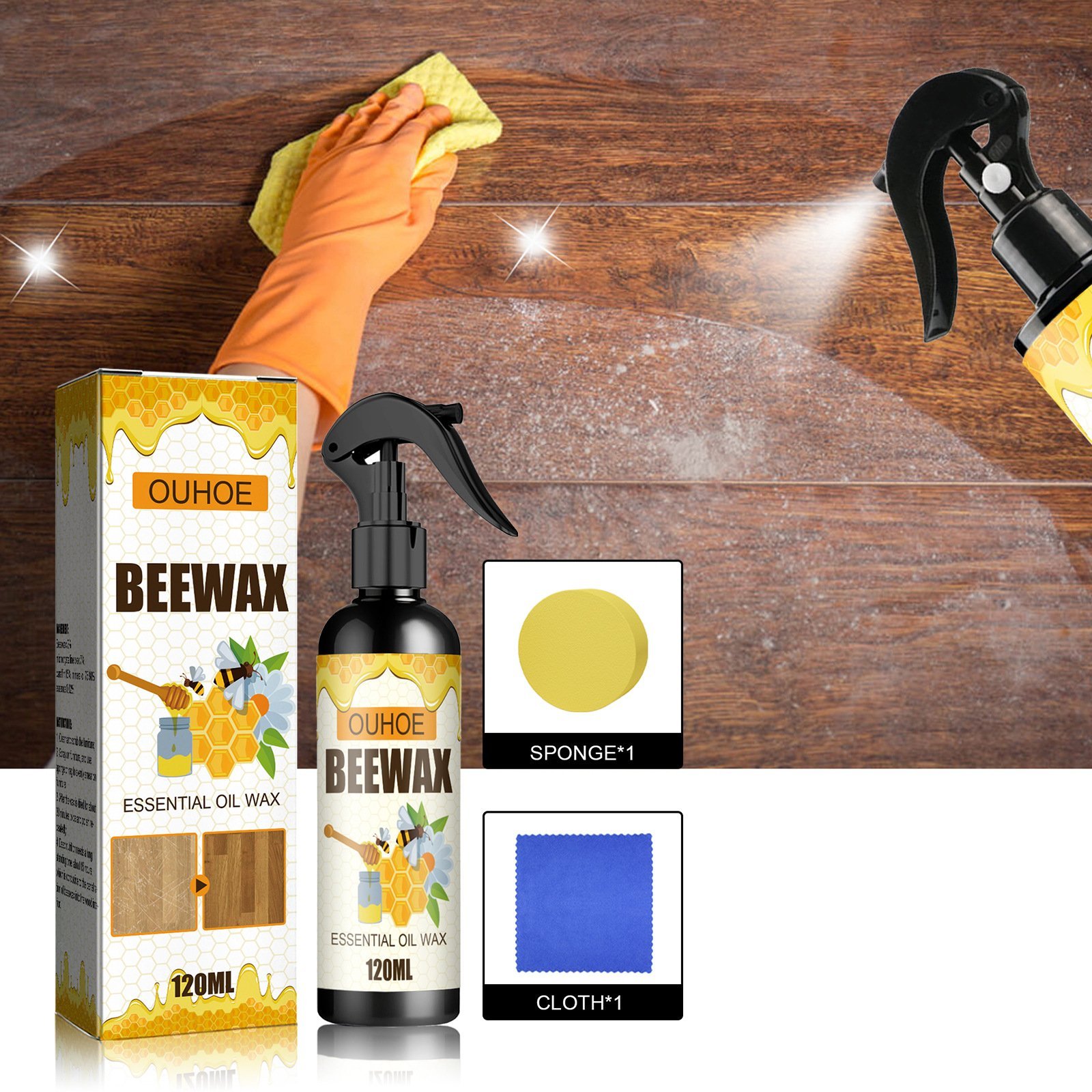 🔥🔥Natural Micro-Molecularized Beeswax Spray