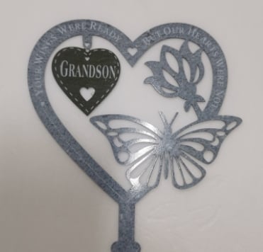🔥49% OFF🔥 - Memorial Gift Butterfly Ornament Garden Plaque-POIULTD
