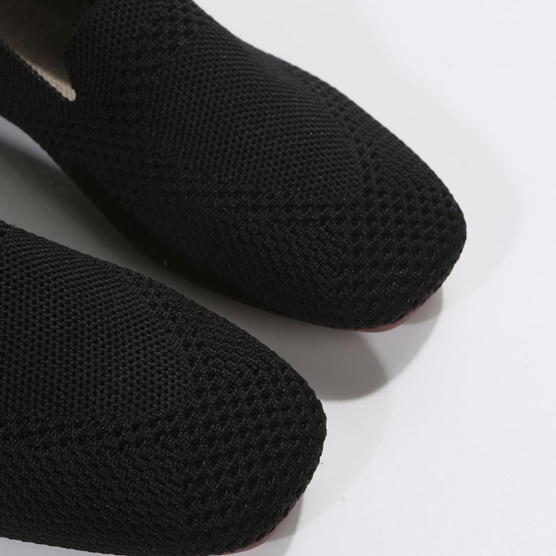 Casual Weave Women's Flat Shoes-POIULTD