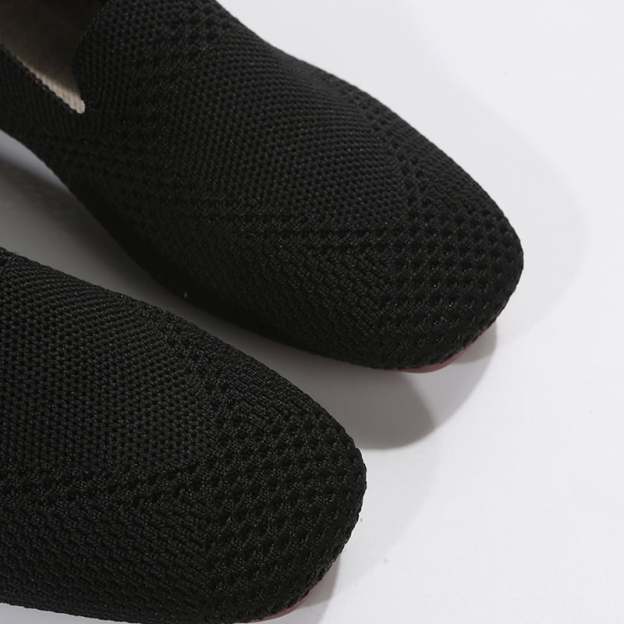 Casual Weave Women's Flat Shoes-POIULTD