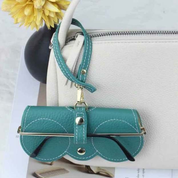 ✨Soft PU Leather Sunglasses Bag👓️-POIULTD