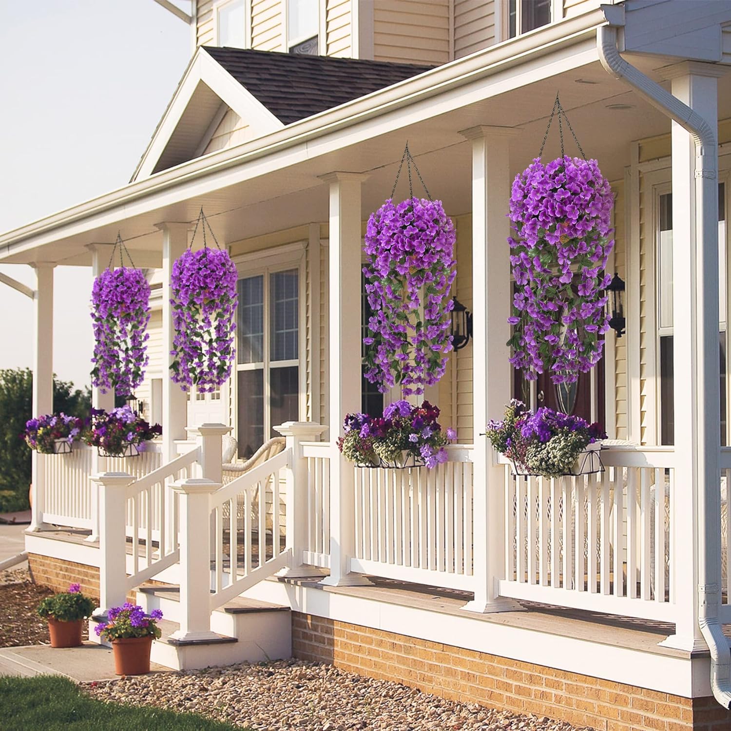 🌷Artificial Hanging Orchid Bouquet